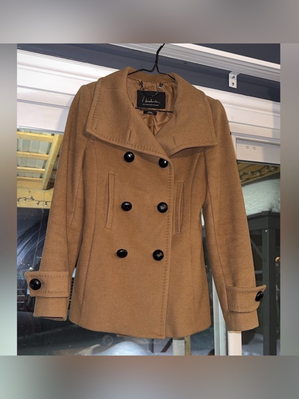 Aritzia Babaton Howell wool/cashmere Coat